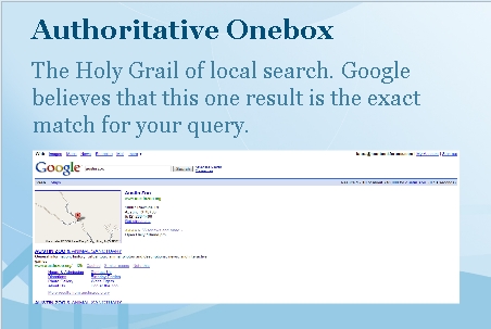 authoritative onebox